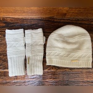 Michael Kors winter hat and gloves
